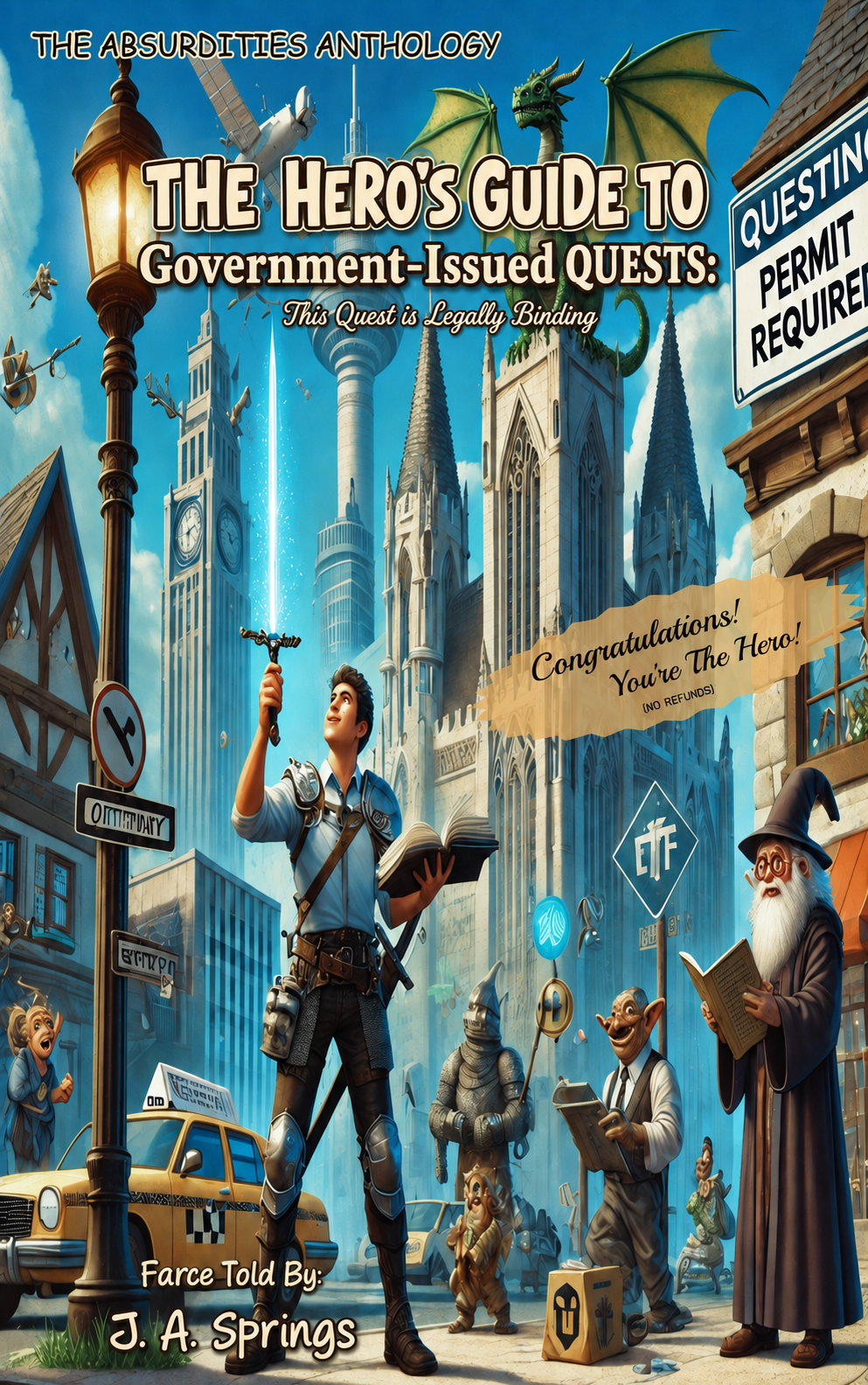 The Hero’s Guide to Government-Issued Quests: This Quest Is Legally Binding book cover